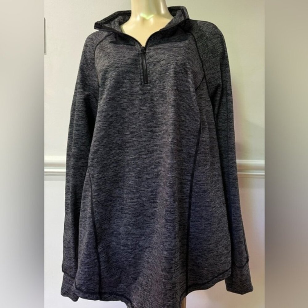 Torrid Plus Size 4x Activewear Performance 1/4 Zi… - image 2